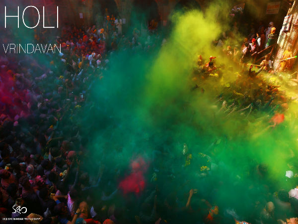 Holi in Vrindavan