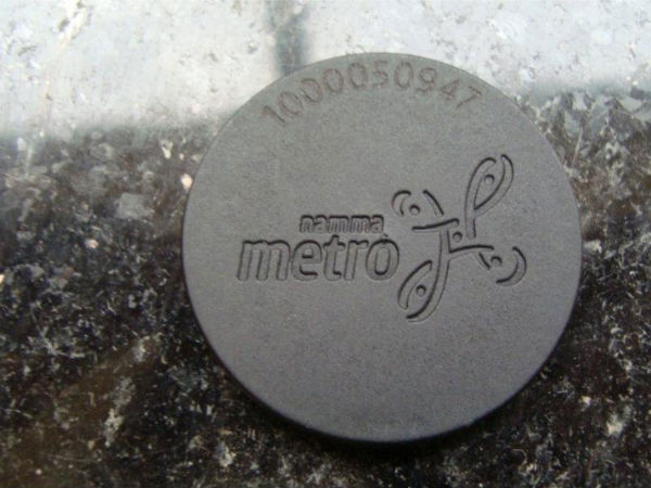 Tickets for Namma Metro