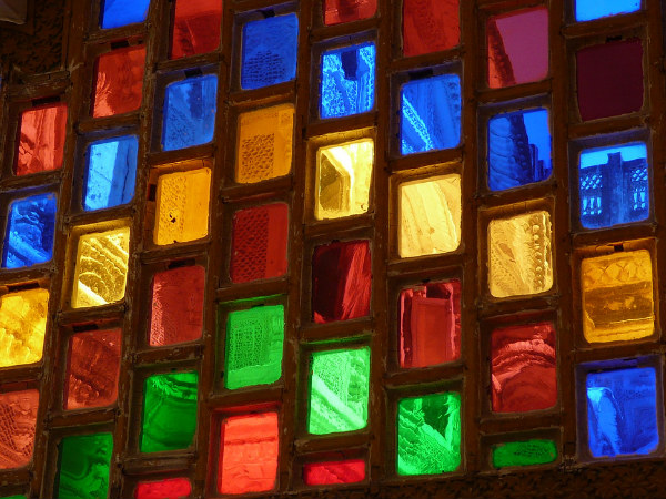 coloured glass coloured glass