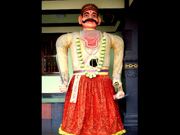 Puppet used during the Paryaya Ritual