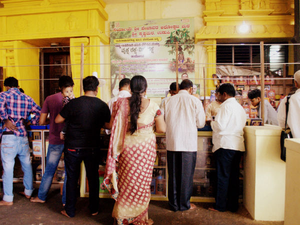 Devotees at Udupi