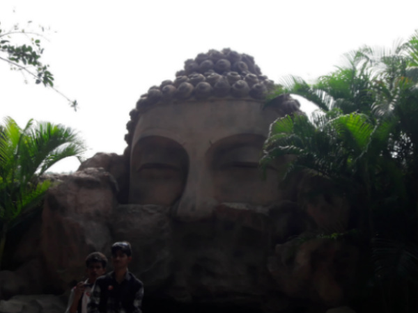 Statue at the Entrance of Kripalu Caves