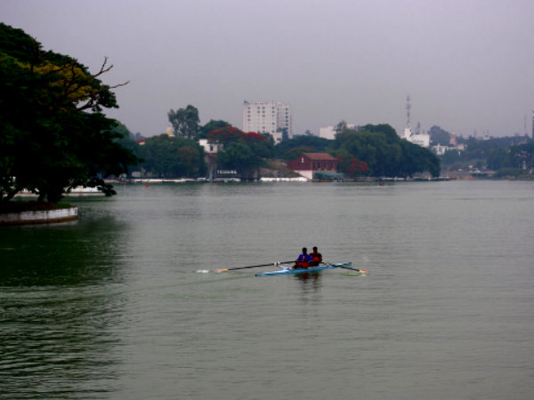 Boating at Ulsoor Lake