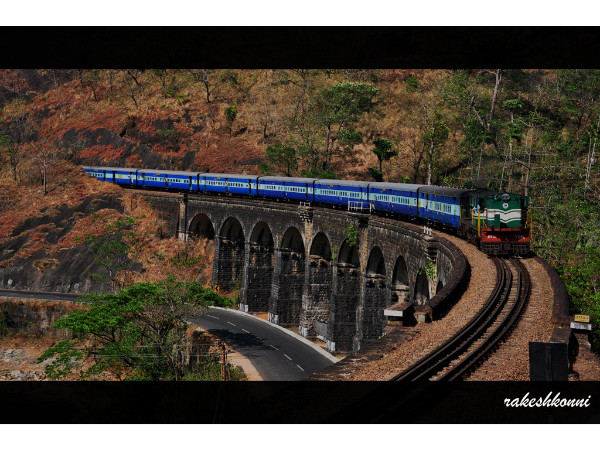 Thenmala Railway Bridge