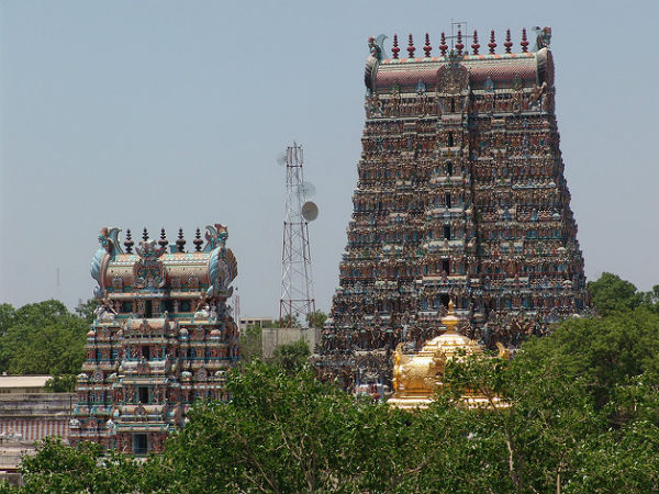 6. Madurai Meenakshi Temple, Tamil Nadu