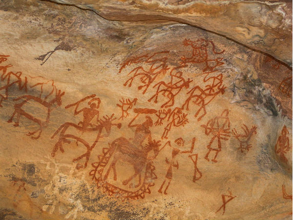 1. Rock Shelters At Bhimbetka