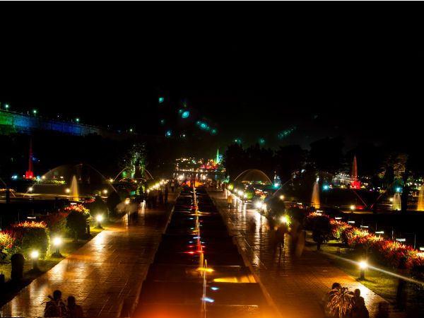 3. Brindavan Gardens, Mysore