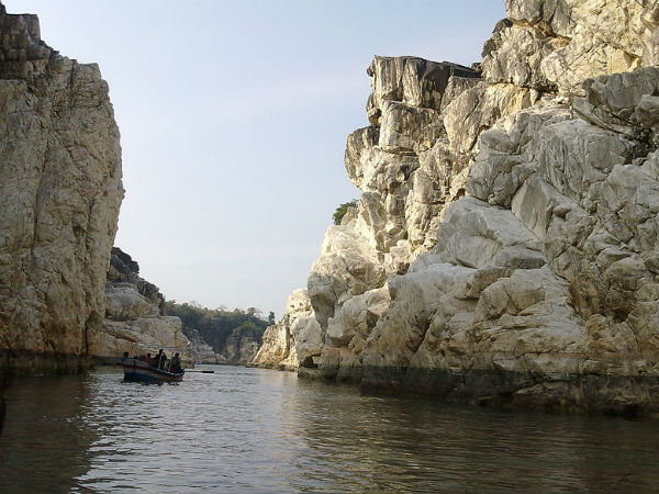 The Marble Rocks Of Bhedaghat