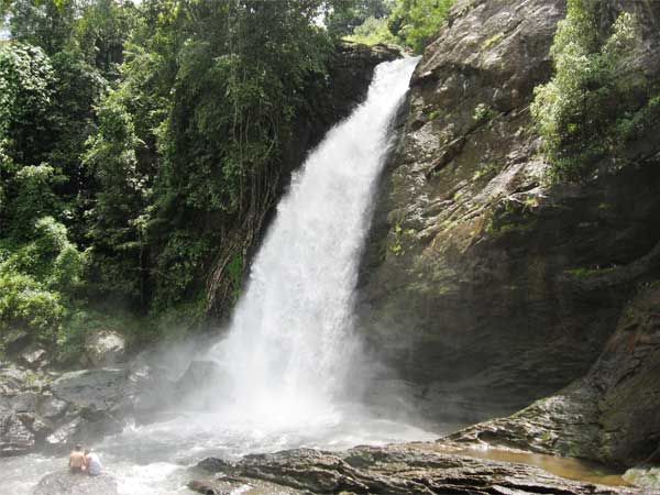 Soaking At The Soojipara Waterfalls