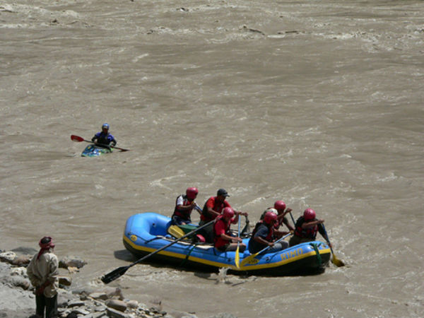 3. River Rafting In The Indus River