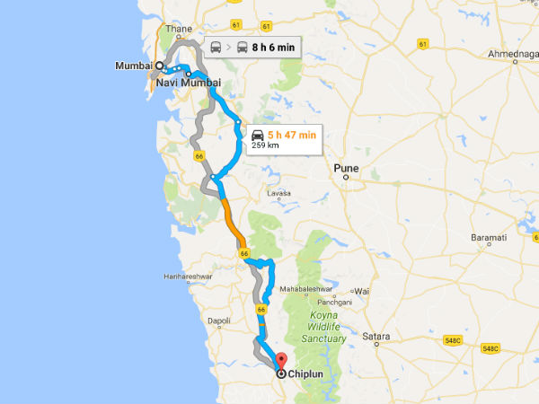 How To Get To Chiplun?