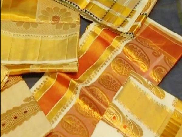 3. Kasavu Saree