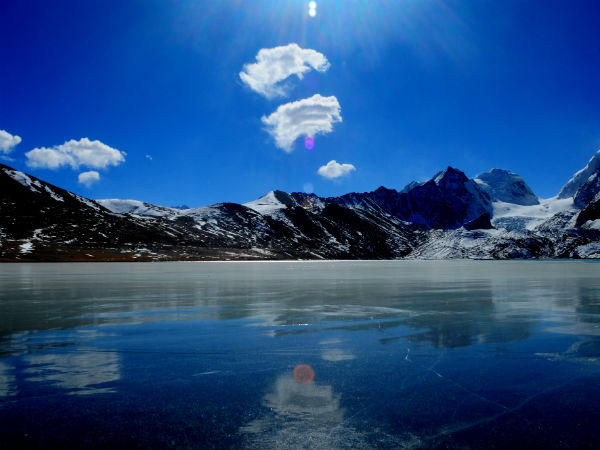 Gurudongmar lake Gurudongmar lake