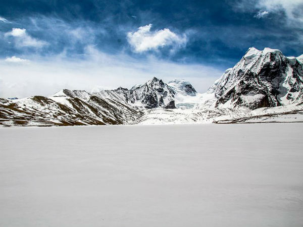 Gurudongmar lake Gurudongmar lake