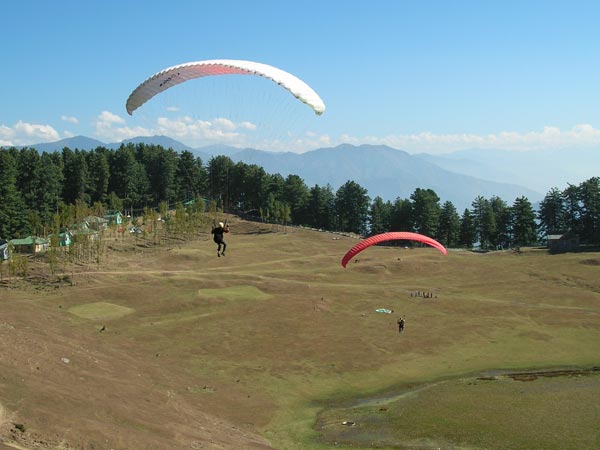 Paragliding At Patnitop