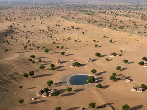1) Khimsar Dunes Village (Rajasthan)