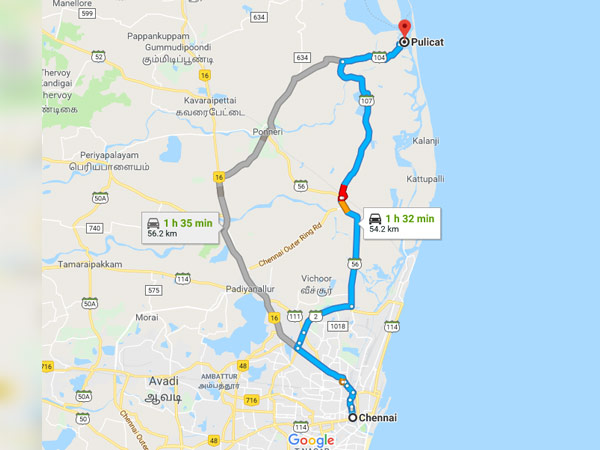 Trip To Pulicat From Chennai