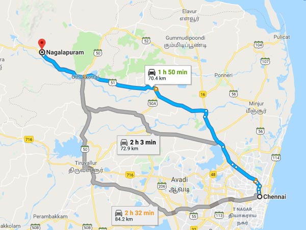 How To Reach Nagalapuram