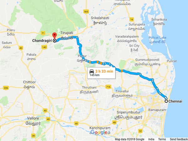 How To Reach Chandragiri