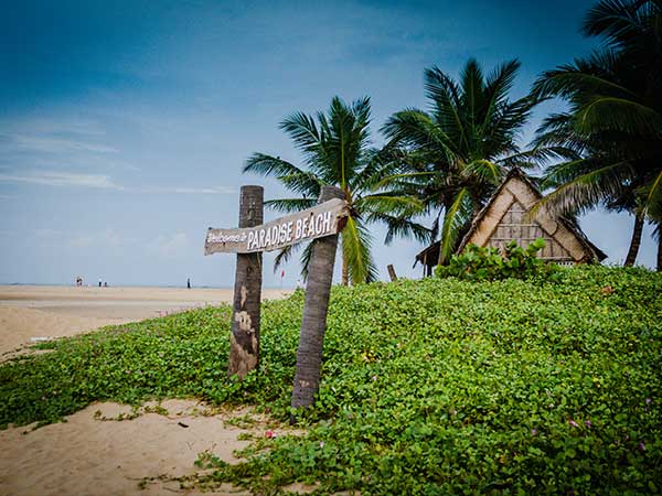 2) Paradise Beach