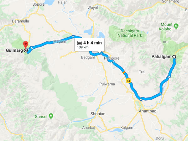 How To Get To Gulmarg