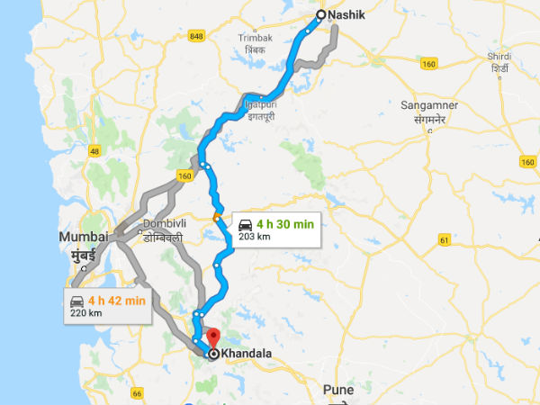 Different Routes To Reach Khandala