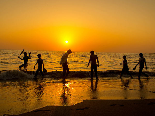 1) Juhu Beach, Maharashtra