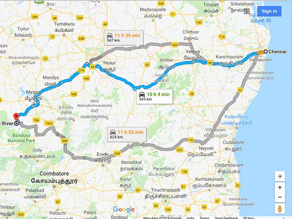 How To Reach Kabini Wildlife Sanctuary From Chennai