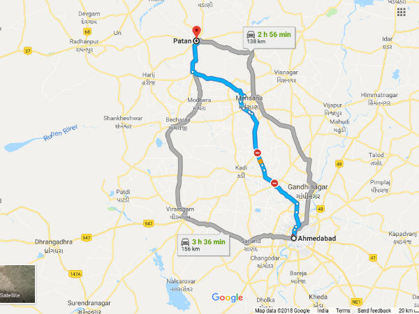 How To Reach Patan From Ahmedabad