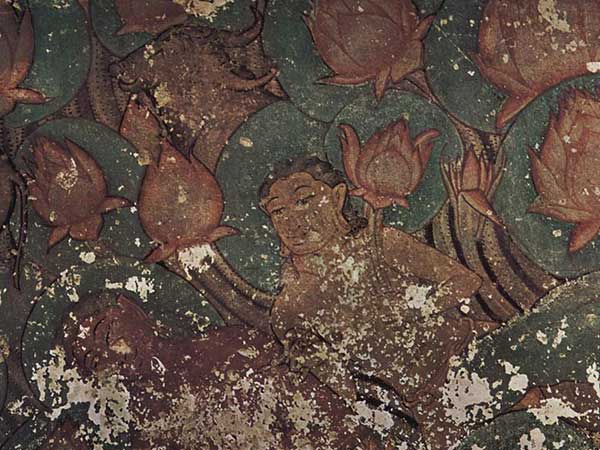 Paintings At Sittanavasal Cave