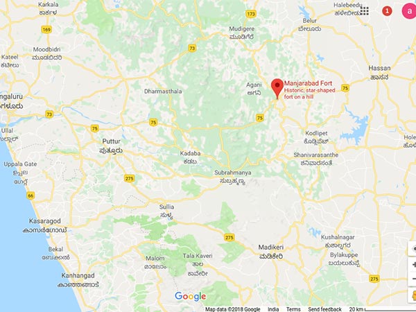 How To Reach Manjarabad Fort