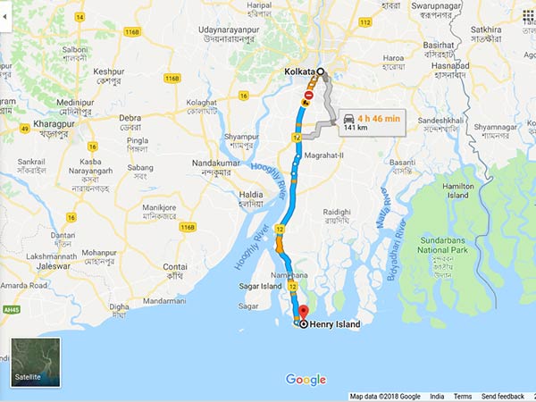 How To Reach Henry's Island From Kolkata