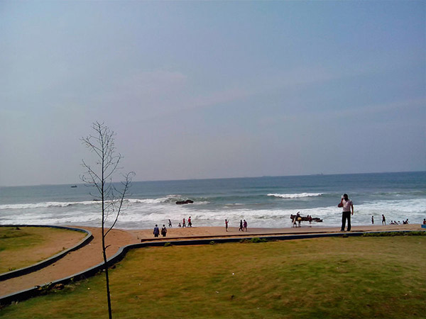 Walking Around The Beauty Of RK Beach