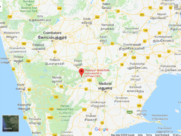 How To Reach Thalaiyar Falls