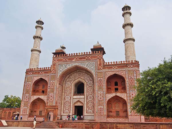 Gateway To Akbar's Tomb