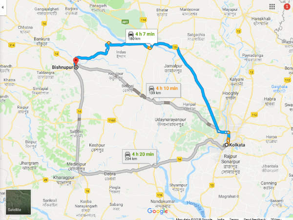 How To Reach Bishnupur From Kolkata