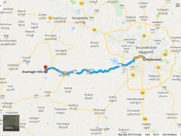 How To Reach Ananthagiri Hills