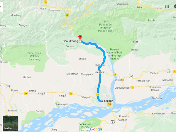 How To Reach Bhalukpong