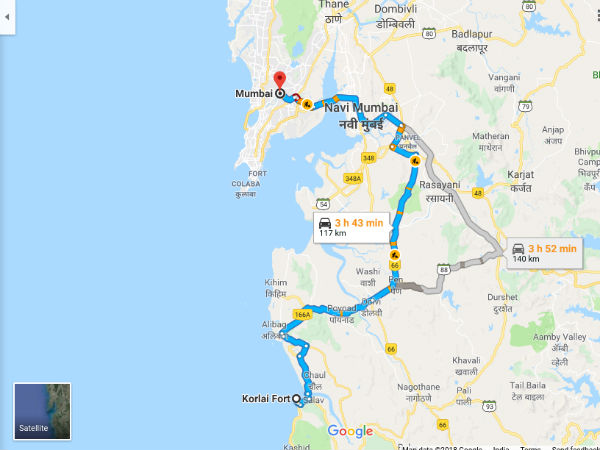 How To Reach Korlai Fort