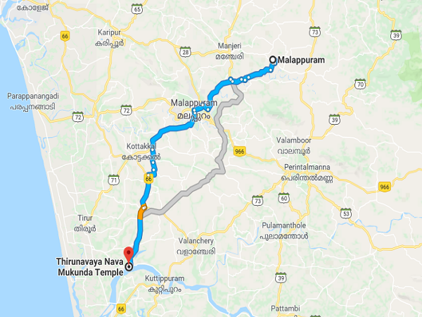 How To Reach Tirunavaya Temple