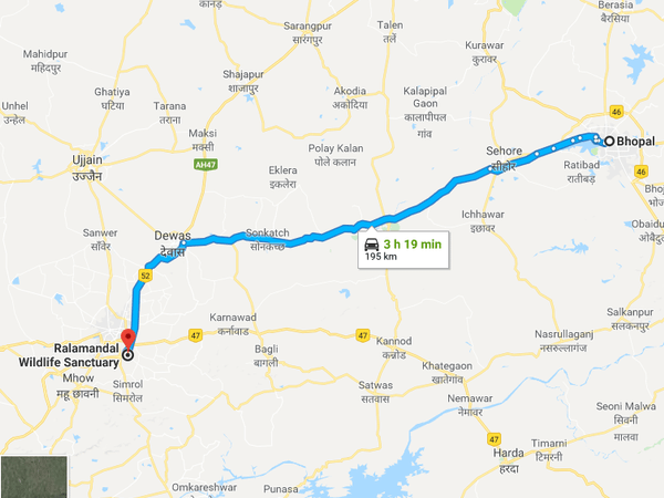 How To Reach This Sanctuary From Bhopal