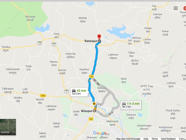 How To Reach Ratanpur