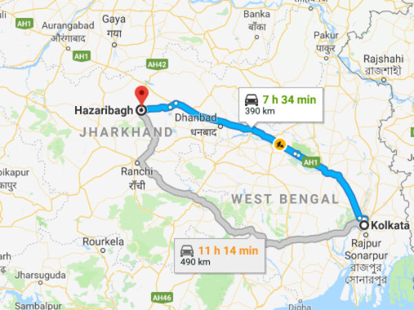 How To Reach Hazaribagh