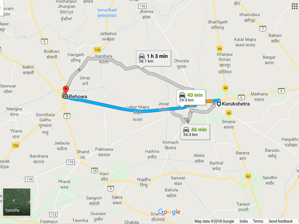 How To Reach Pehowa
