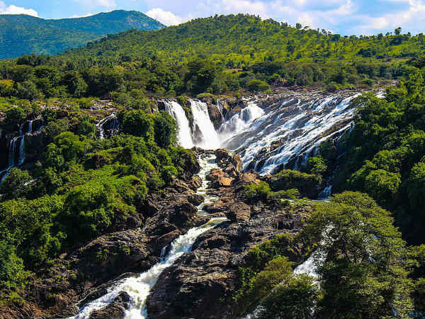 4) Shivanasamudra Falls