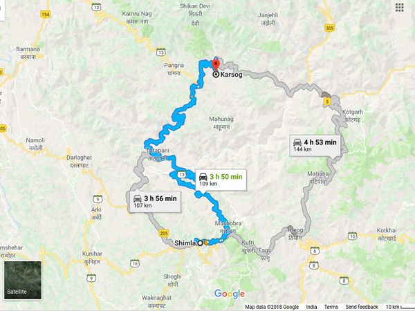 How To Reach Karsog