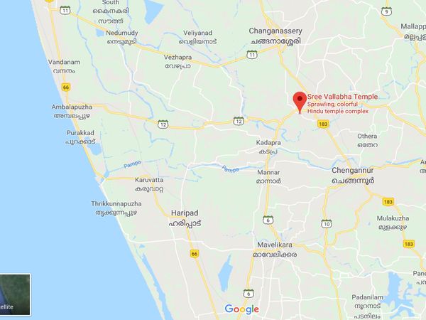 How To Reach Sreevallabha Temple