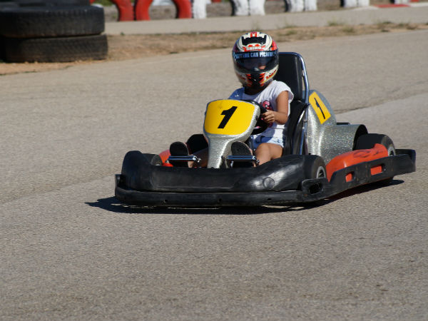5) Go Karting