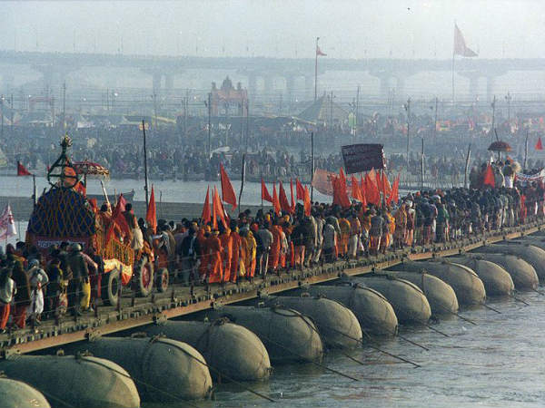 5) Organises The Historic Kumbh Mela