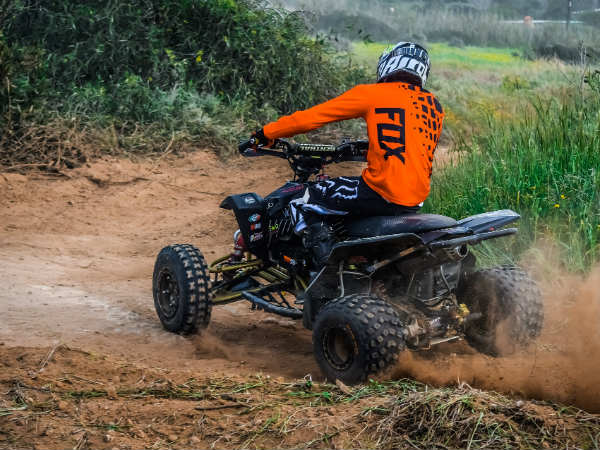 3) Quad Biking